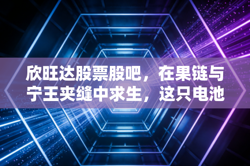 欣旺达股票股吧,在果链与宁王夹缝中求生,这只电池股还有多少想象力?