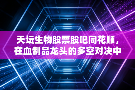 天坛生物股票股吧同花顺,在血制品龙头的多空对决中,散户究竟在焦虑什么?