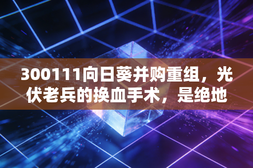 300111向日葵并购重组,光伏老兵的换血手术,是绝地反击还是资本游戏?