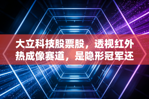 大立科技股票股,透视红外热成像赛道,是隐形冠军还是估值陷阱?