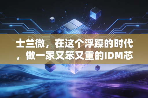 士兰微，在这个浮躁的时代，做一家又笨又重的IDM芯片厂究竟有多难？