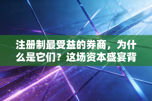 注册制最受益的券商，为什么是它们？这场资本盛宴背后的马太效应与散户生存指南