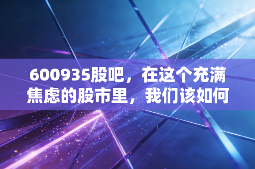 600935股吧，在这个充满焦虑的股市里，我们该如何看待上海机电的慢与快？