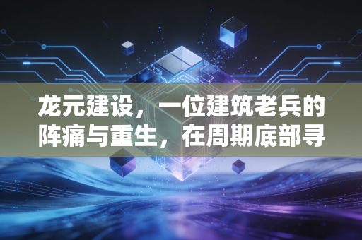 龙元建设，一位建筑老兵的阵痛与重生，在周期底部寻找光亮