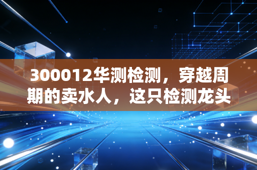 300012华测检测,穿越周期的卖水人,这只检测龙头还能买吗?