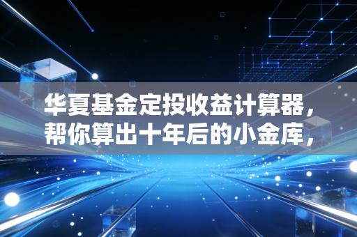 华夏基金定投收益计算器,帮你算出十年后的小金库,但这背后的真相你真的懂吗?