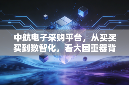 中航电子采购平台,从买买买到数智化,看大国重器背后的商业逻辑