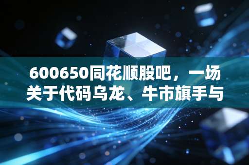 600650同花顺股吧,一场关于代码乌龙、牛市旗手与散户众生相的深度观察