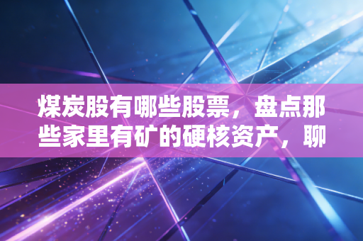 煤炭股有哪些股票,盘点那些家里有矿的硬核资产,聊聊我的投资心里话