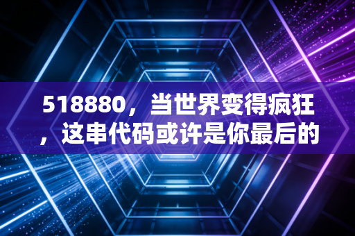 518880,当世界变得疯狂,这串代码或许是你最后的诺亚方舟