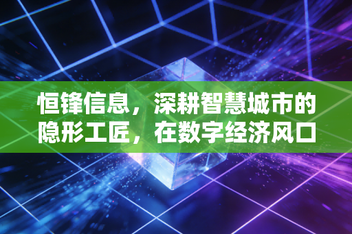 恒锋信息,深耕智慧城市的隐形工匠,在数字经济风口下能否迎来价值重估?