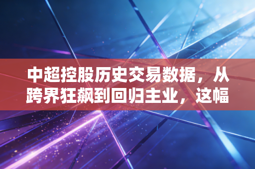 中超控股历史交易数据，从跨界狂飙到回归主业，这幅K线图里藏着多少散户的泪与汗？