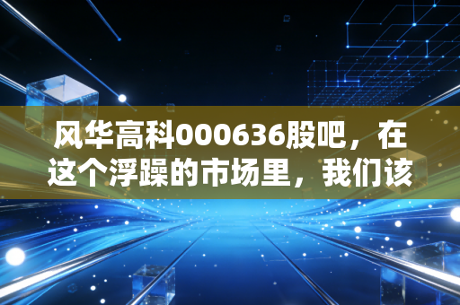 风华高科000636股吧,在这个浮躁的市场里,我们该如何守候一只老牌电子元件的春天?