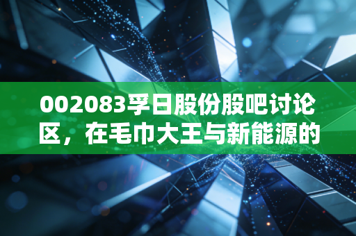002083孚日股份股吧讨论区，在毛巾大王与新能源的夹缝中，散户投资者的焦虑与坚守