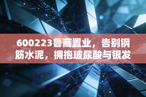 600223鲁商置业,告别钢筋水泥,拥抱玻尿酸与银发经济,这只鲁股能否凤凰涅槃?