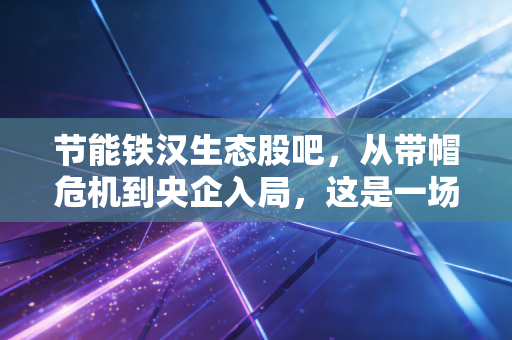 节能铁汉生态股吧，从带帽危机到央企入局，这是一场漫长的翻身仗吗？