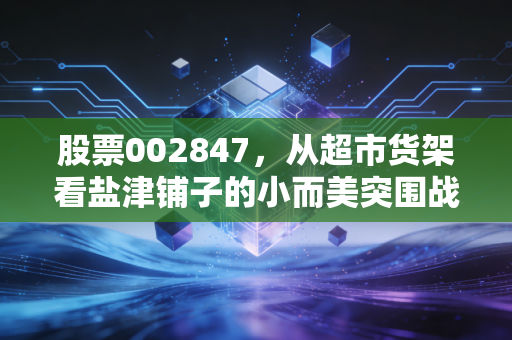 股票002847，从超市货架看盐津铺子的小而美突围战，这波零食行情还能追吗？
