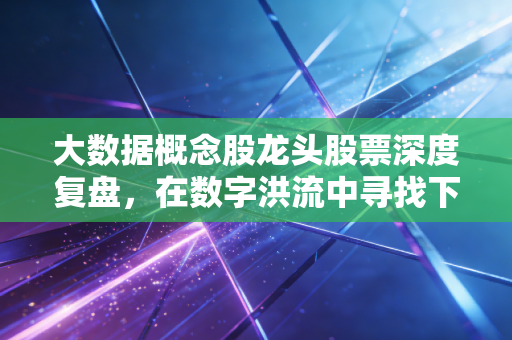 大数据概念股龙头股票深度复盘,在数字洪流中寻找下一个十倍股的底层逻辑