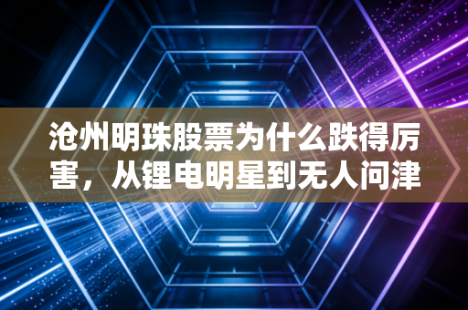 沧州明珠股票为什么跌得厉害，从锂电明星到无人问津的深度复盘