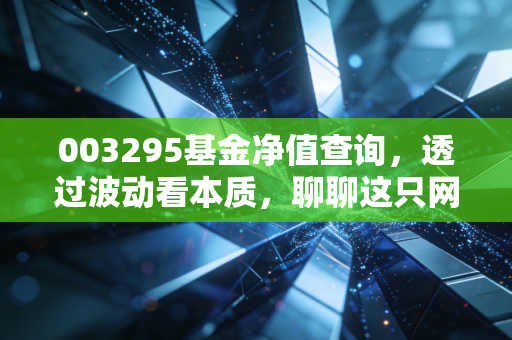 003295基金净值查询，透过波动看本质，聊聊这只网红基的投资之道