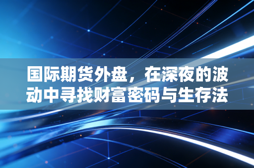 国际期货外盘，在深夜的波动中寻找财富密码与生存法则
