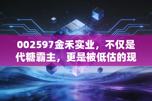 002597金禾实业,不仅是代糖霸主,更是被低估的现金奶牛,深度解析其投资价值