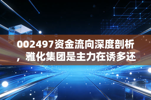 002497资金流向深度剖析，雅化集团是主力在诱多还是洗盘？散户该如何跟庄？
