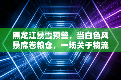 黑龙江暴雪预警，当白色风暴席卷粮仓，一场关于物流、能源与资产配置的财富压力测试