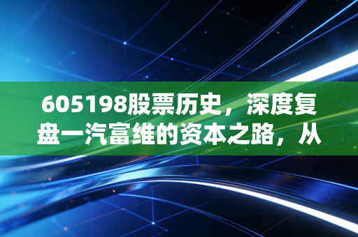 605198股票历史，深度复盘一汽富维的资本之路，从传统汽配到新能源转型的阵痛与机遇
