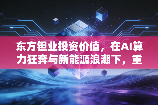 东方钽业投资价值,在AI算力狂奔与新能源浪潮下,重估这位稀缺金属老将的成色