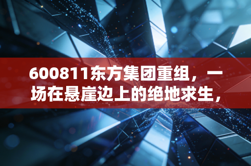 600811东方集团重组,一场在悬崖边上的绝地求生,是馅饼还是陷阱?