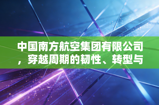 中国南方航空集团有限公司，穿越周期的韧性、转型与蓝天下的商业版图