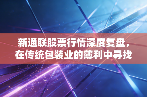新通联股票行情深度复盘,在传统包装业的薄利中寻找突围的微光