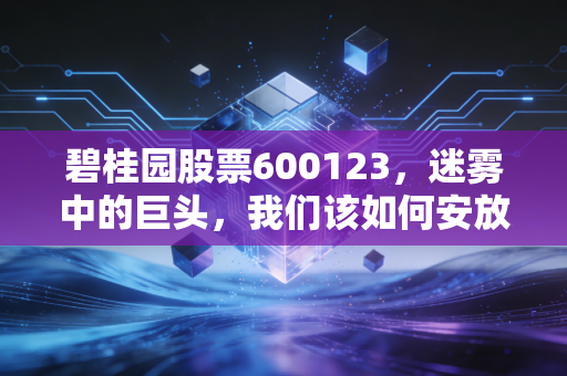 碧桂园股票600123,迷雾中的巨头,我们该如何安放那颗焦虑的心?