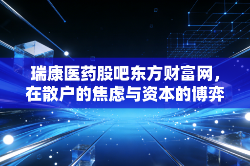 瑞康医药股吧东方财富网，在散户的焦虑与资本的博弈中，寻找医药流通股的破局之路