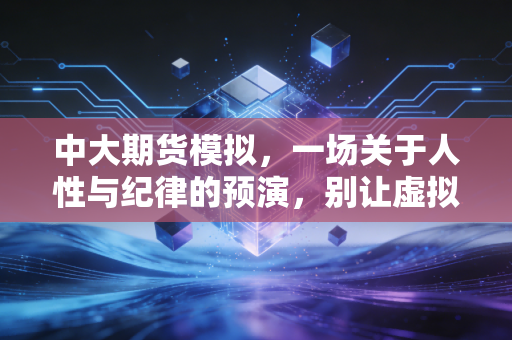 中大期货模拟,一场关于人性与纪律的预演,别让虚拟成了你的致幻剂