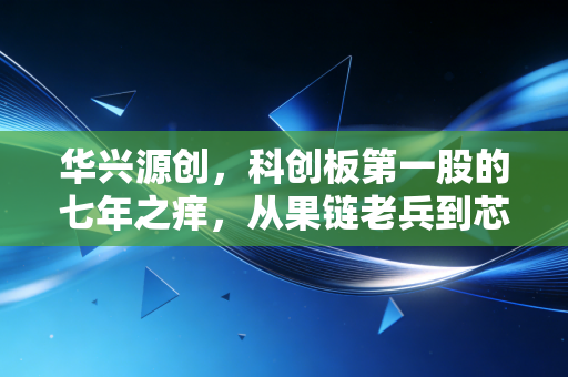 华兴源创，科创板第一股的七年之痒，从果链老兵到芯途猎手