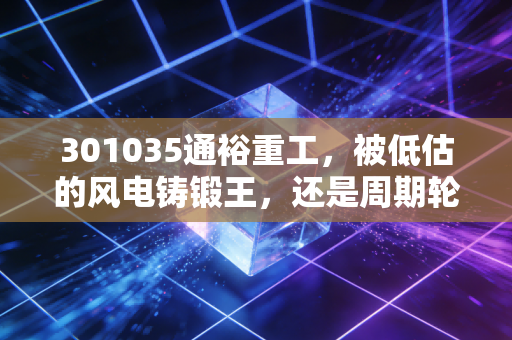 301035通裕重工,被低估的风电铸锻王,还是周期轮回下的苦力股?