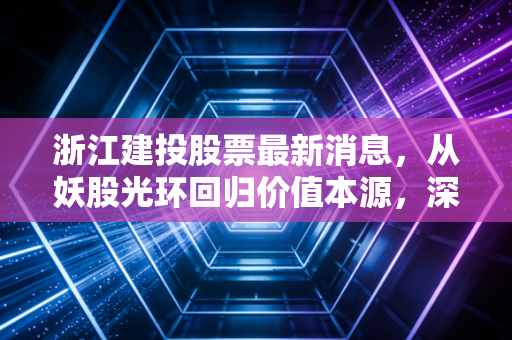 浙江建投股票最新消息,从妖股光环回归价值本源,深度解析这只基建巨头的真实成色