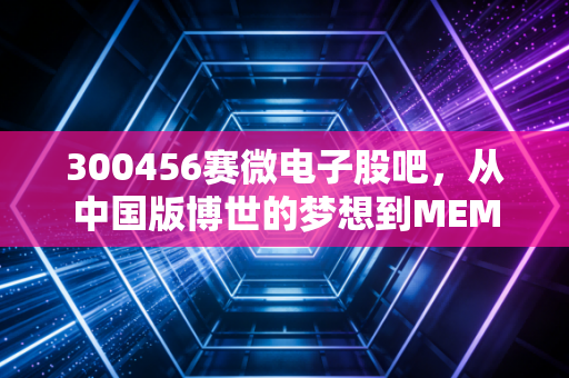 300456赛微电子股吧，从中国版博世的梦想到MEMS赛道的孤独守望