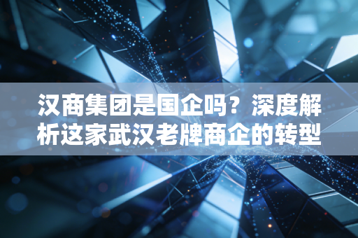 汉商集团是国企吗？深度解析这家武汉老牌商企的转型与资本迷局