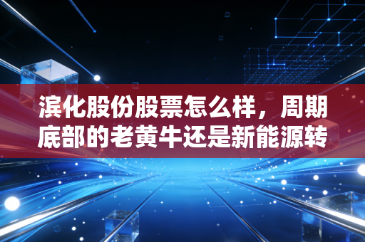 滨化股份股票怎么样，周期底部的老黄牛还是新能源转型的潜力股？
