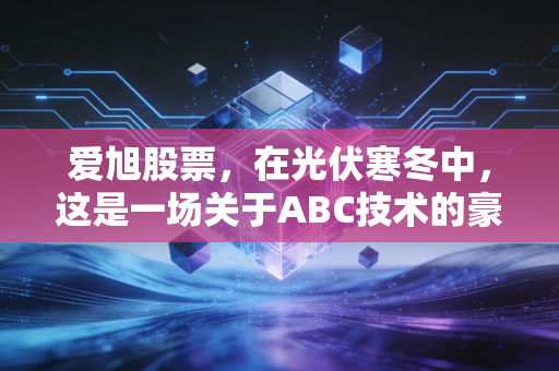 爱旭股票,在光伏寒冬中,这是一场关于ABC技术的豪赌还是绝地反击?