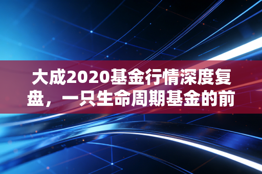 大成2020基金行情深度复盘,一只生命周期基金的前世今生与投资启示