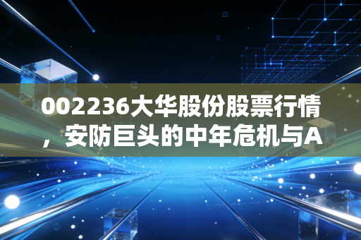 002236大华股份股票行情，安防巨头的中年危机与AI涅槃，这到底值不值得守候？