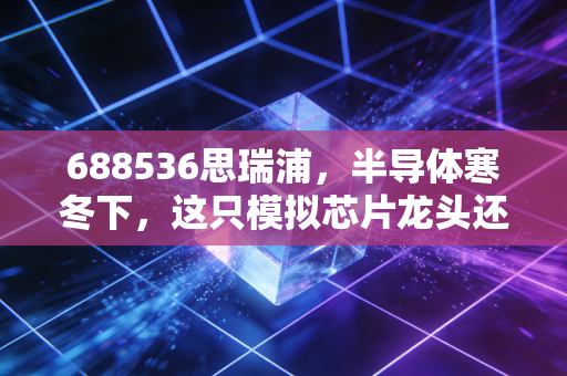 688536思瑞浦,半导体寒冬下,这只模拟芯片龙头还能硬气多久?
