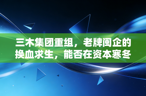 三木集团重组,老牌闽企的换血求生,能否在资本寒冬中涅槃重生?