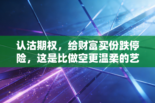 认沽期权,给财富买份跌停险,这是比做空更温柔的艺术