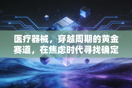 医疗器械,穿越周期的黄金赛道,在焦虑时代寻找确定性