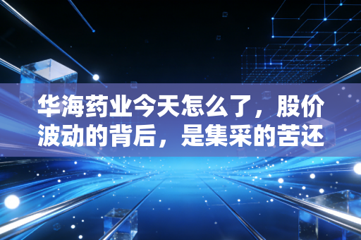 华海药业今天怎么了,股价波动的背后,是集采的苦还是出海的甜?